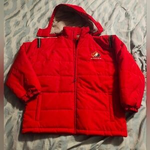 Vintage Nike Team Canada Hockey‎ Zip Up Jacket Men's Size Large.